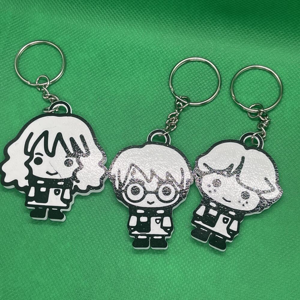 (Harry Potter) Keychain set of 3